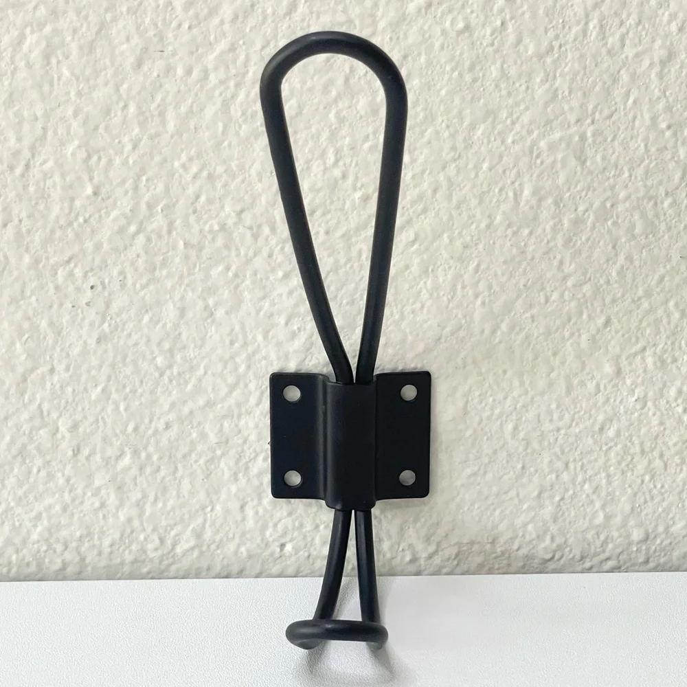 NEW Rustic Farmhouse Black Wall Hooks